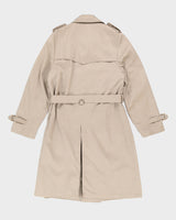 Pierre Cardin Beige Trench Coat - XS