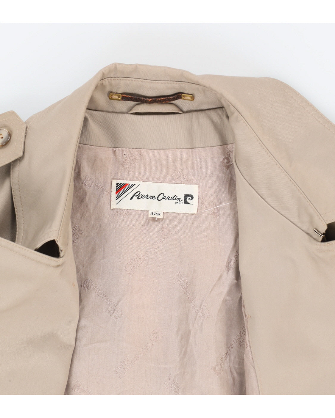 Pierre Cardin Beige Trench Coat - XS