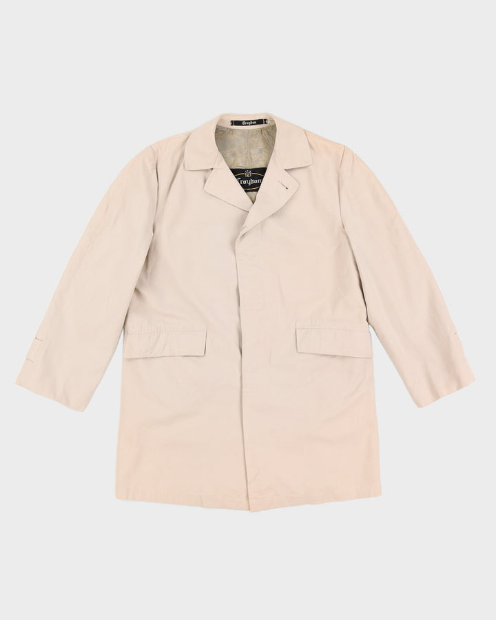 Vintage Croydon Beige Coat - S