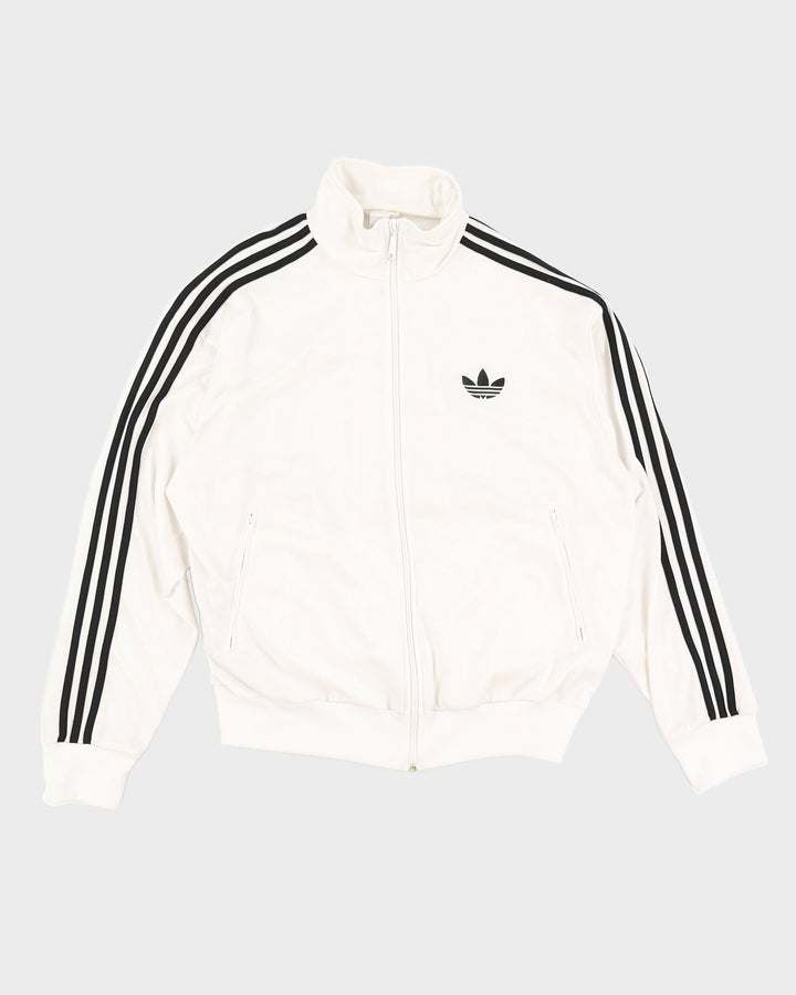 00s Y2K Adidas White Track Jacket - XL – Rokit