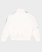 00s Y2K Adidas White Track Jacket - XL