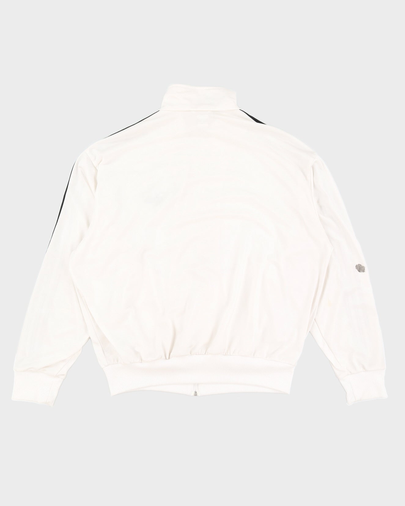 00s Y2K Adidas White Track Jacket - XL
