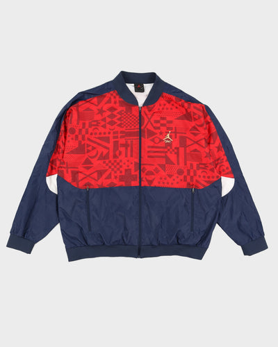 00s Jordan Red / Blue Track Jacket - XXL