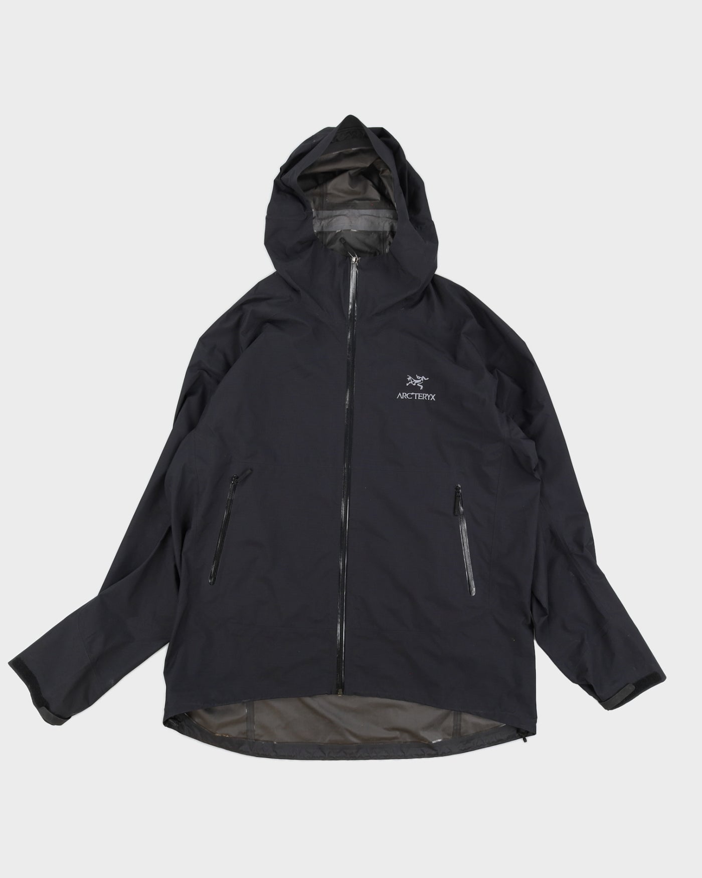 Arc'teryx Black Hooded Jacket - XXL