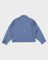 Vintage 70s Mechanical Blue Jacket - L