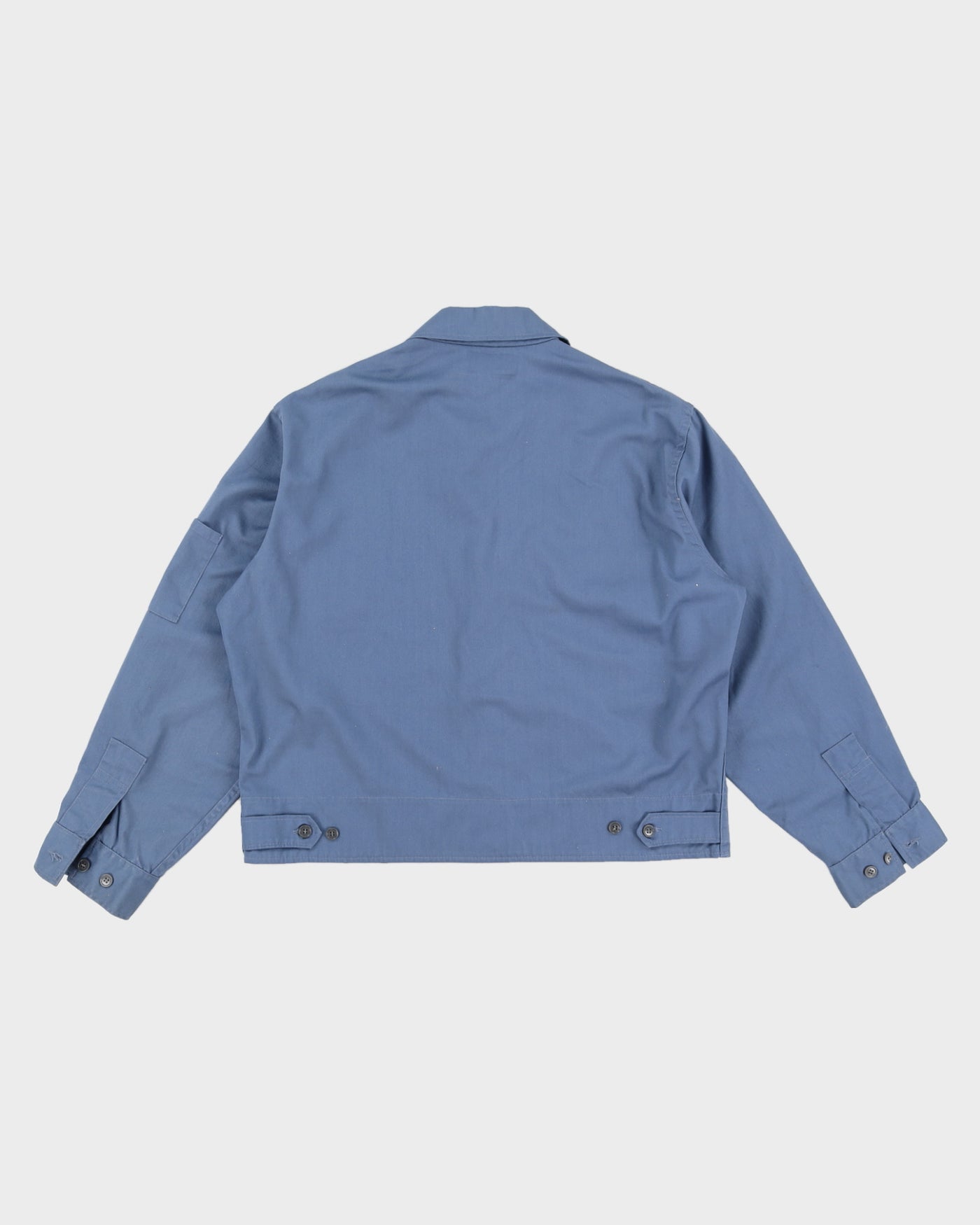Vintage 70s Mechanical Blue Jacket - L