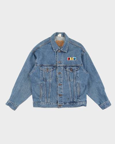 Vintage 90s Country Music Television Denim Jacket - M/L