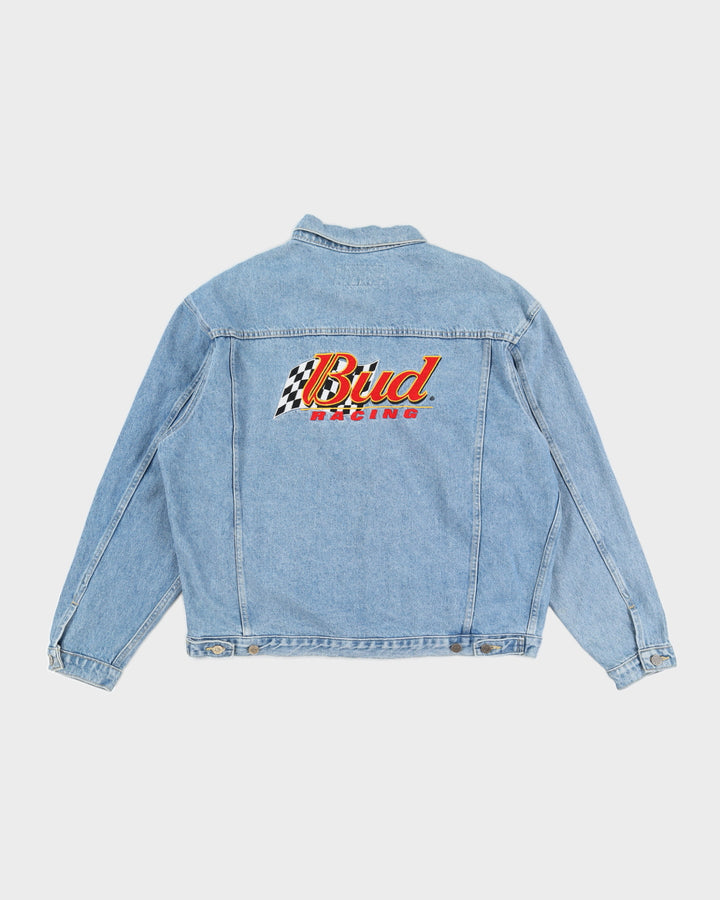 Vintage 90s Nascar Dale Earnhardt Winston Cup Denim Jacket - XL