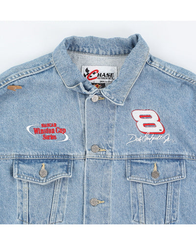 Vintage 90s Nascar Dale Earnhardt Winston Cup Denim Jacket - XL