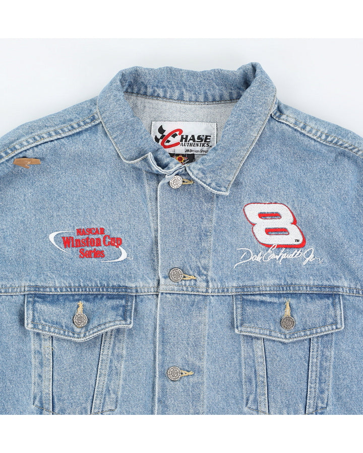 Vintage 90s Nascar Dale Earnhardt Winston Cup Denim Jacket - XL
