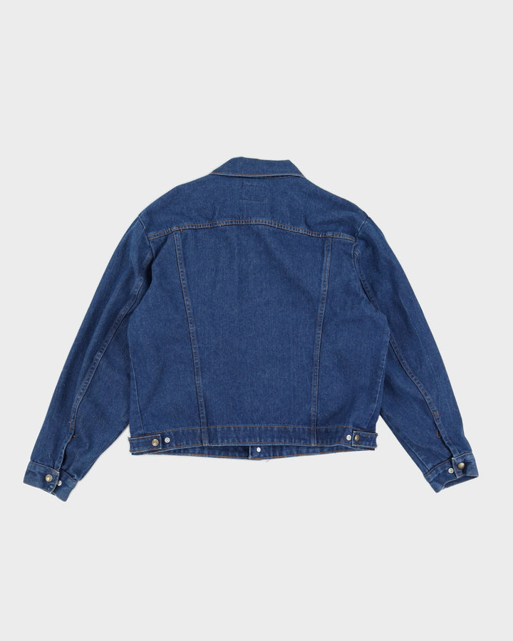 Vintage 80s Saddle King Western Denim Jacket - L