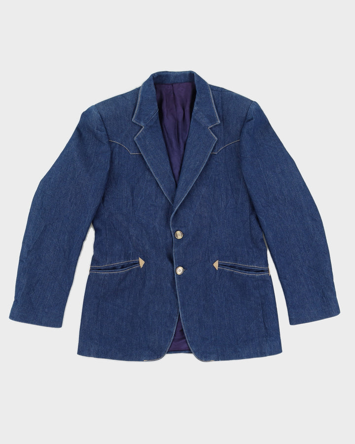 Great Scott Denim Blazer - S
