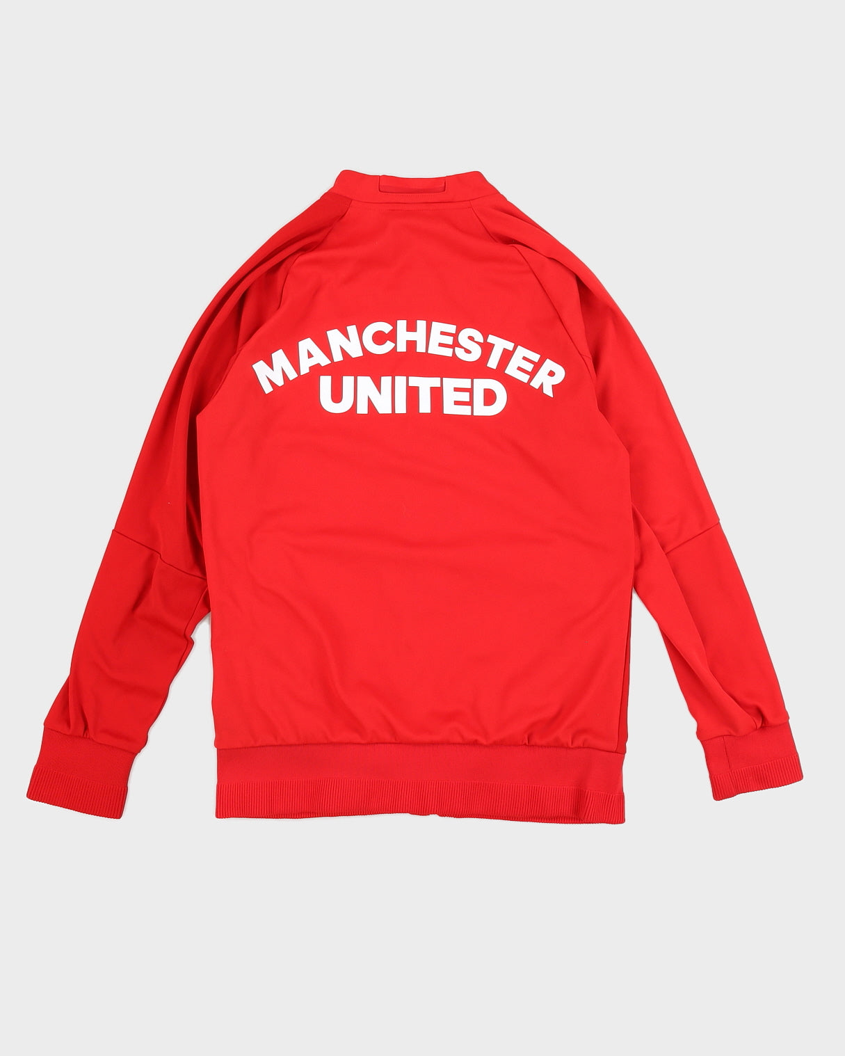 2016-2017 Adidas Manchester United Red Track Jacket - M