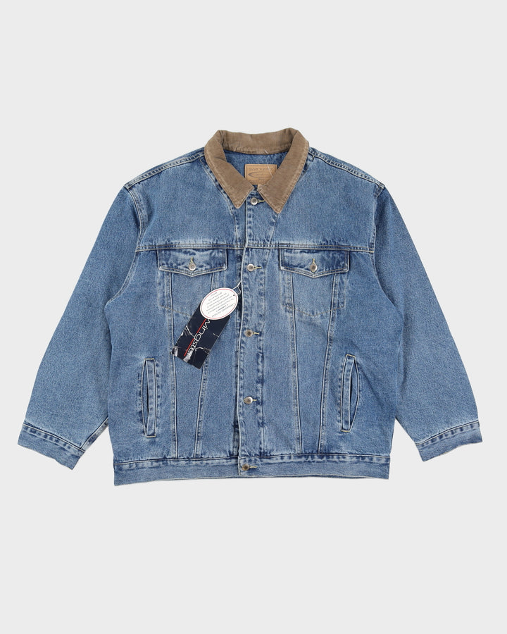 Vintage 90s Swingster Lined Denim Jacket - XL