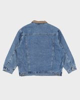 Vintage 90s Swingster Lined Denim Jacket - XL