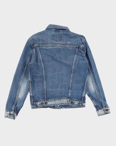 Levi's Blue Denim Washed Look Jacket - S
