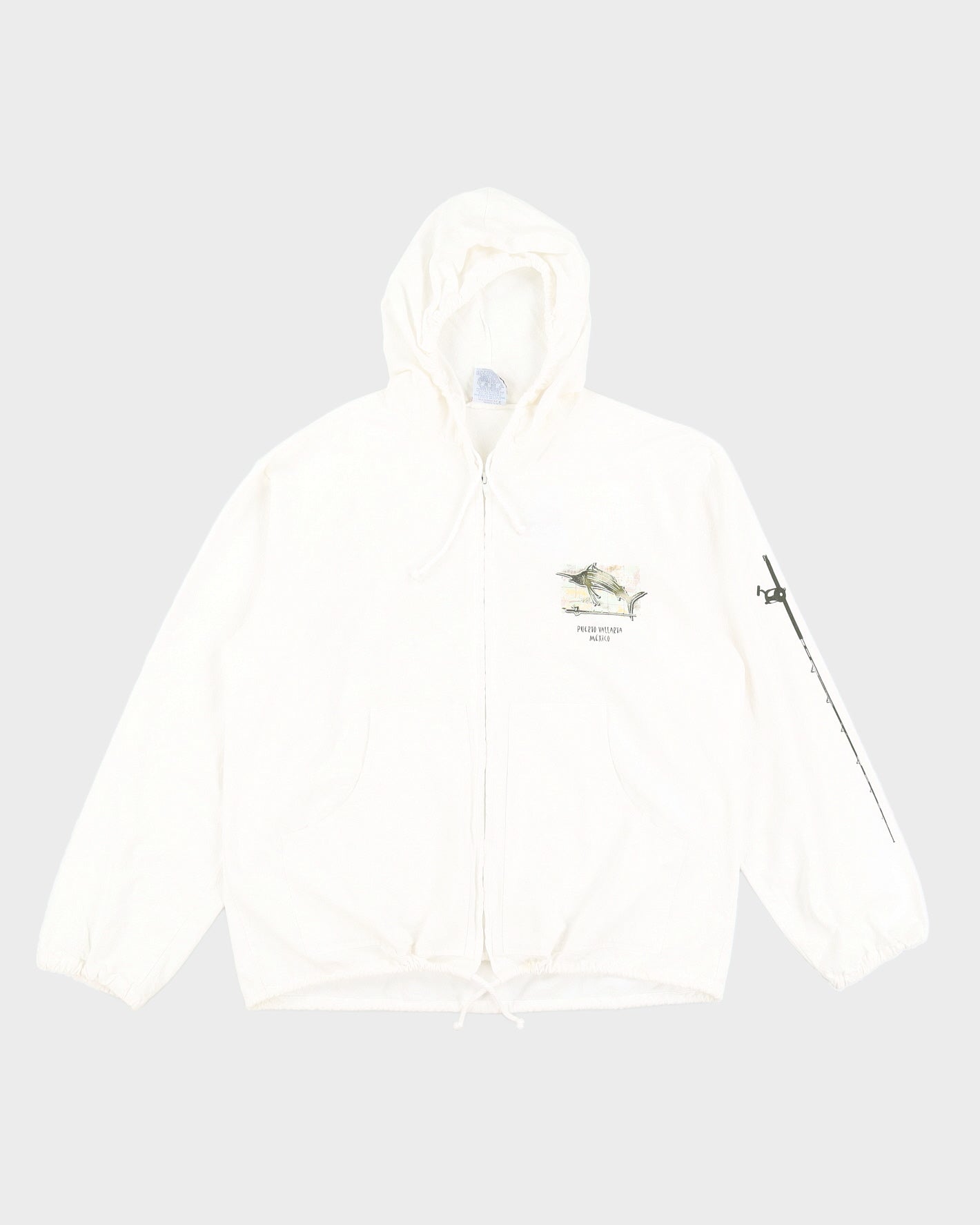 Vintage 90s Puerto Vallarta Zip Up Jacket - L