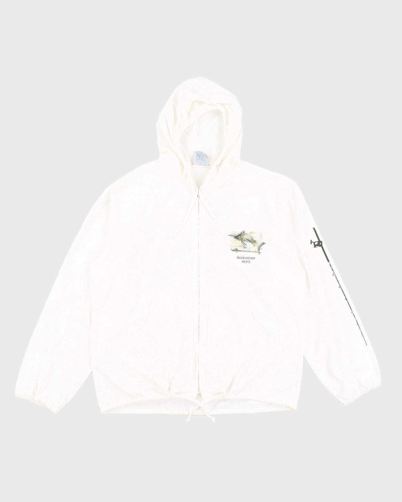 Vintage 90s Puerto Vallarta Zip Up Jacket - L