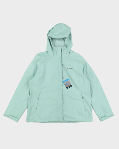 Columbia Mint Green Hooded Jacket - XL