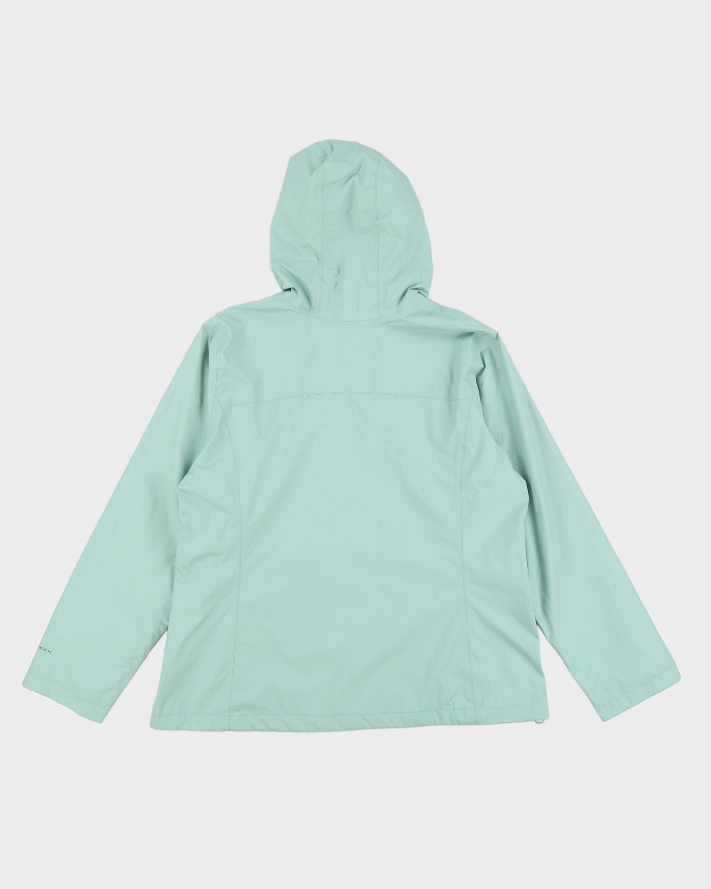 Columbia Mint Green Hooded Jacket - XL