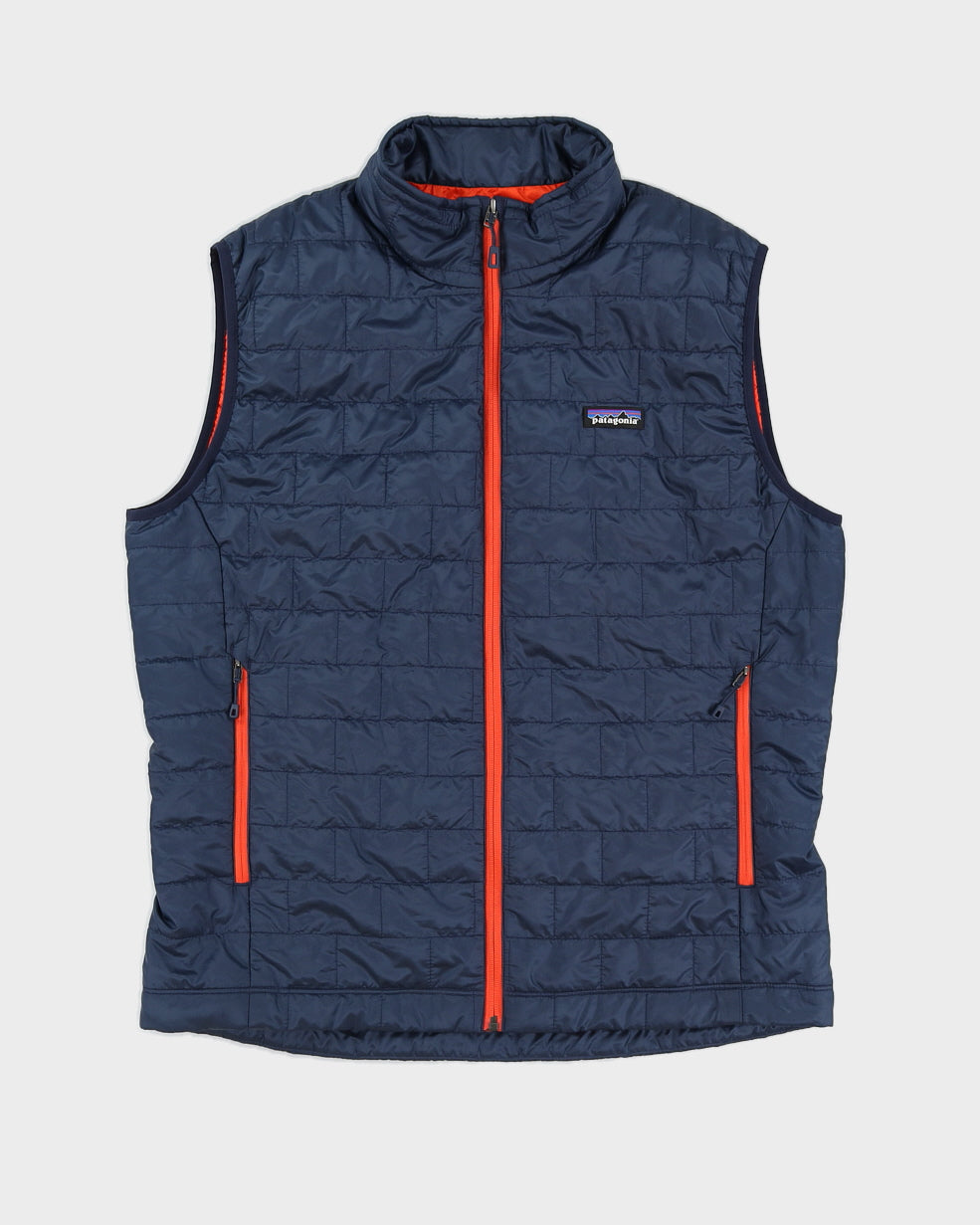 Patagonia Men's Navy Puffer Gilet - L