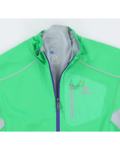 Salomon Men's Green Advanced Skin Shield Jacket - L