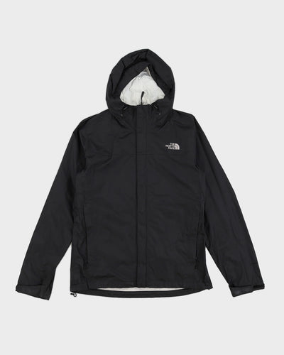 The North Face Men's Black Hooded Nylon Jacket - M