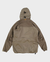 Arc'teryx Khaki Gore-Tex Hooded Jacket - XL