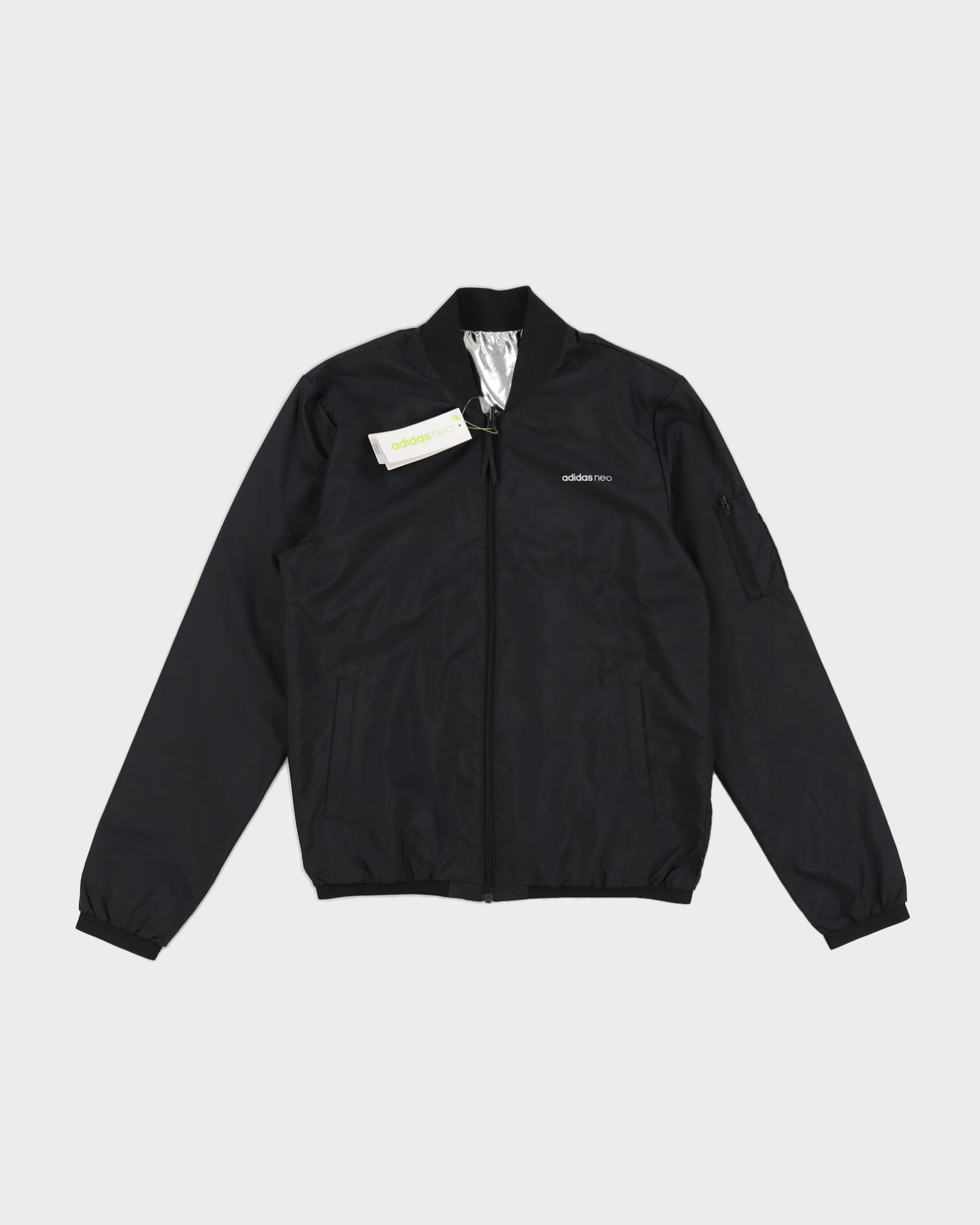 Deadstock Reversible Adidas Neo Bomber Jacket - M