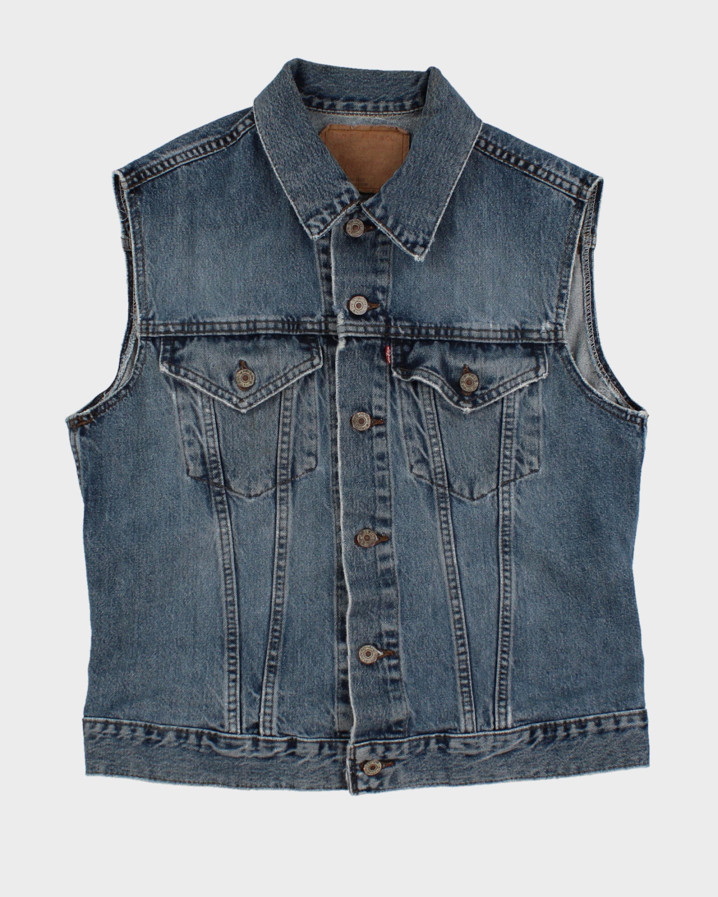 Vintage 80s Levi's Denim Vest - M