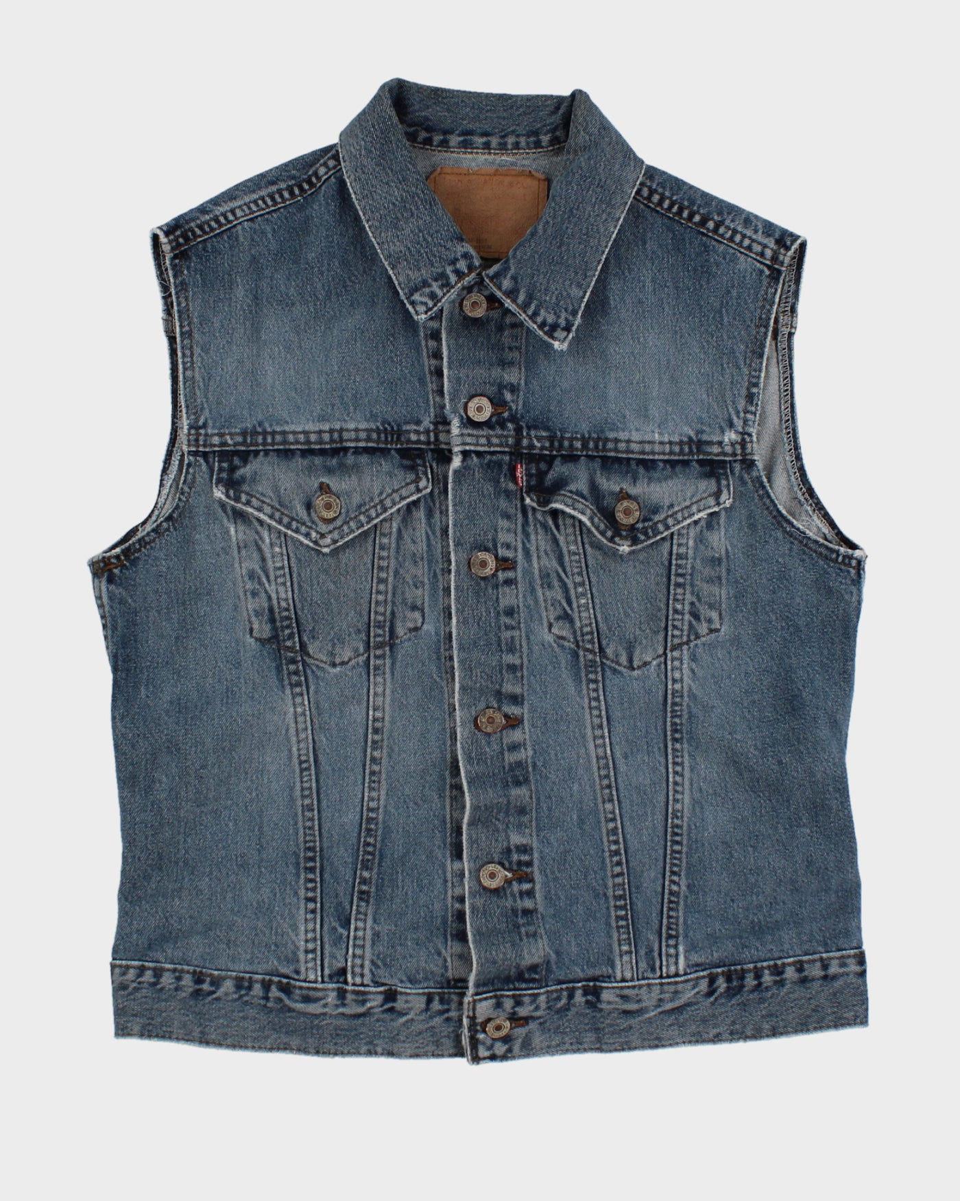 Vintage 80s Levi's Denim Vest - M