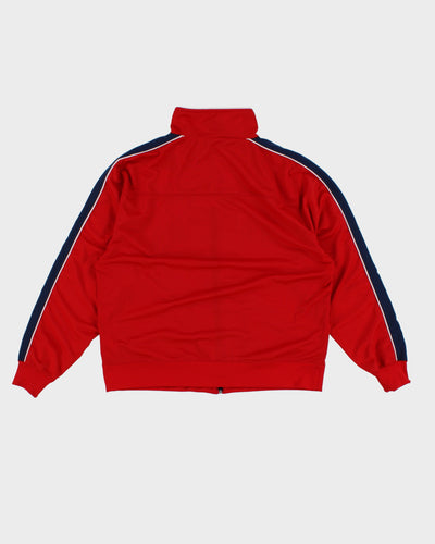 Vintage 00s Umbro x England Red Jacket - L