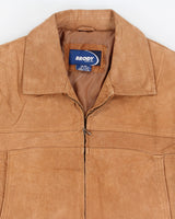 Vintage 90s Brody Suede Zip Up Jacket - M