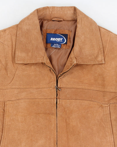 Vintage 90s Brody Suede Zip Up Jacket - M