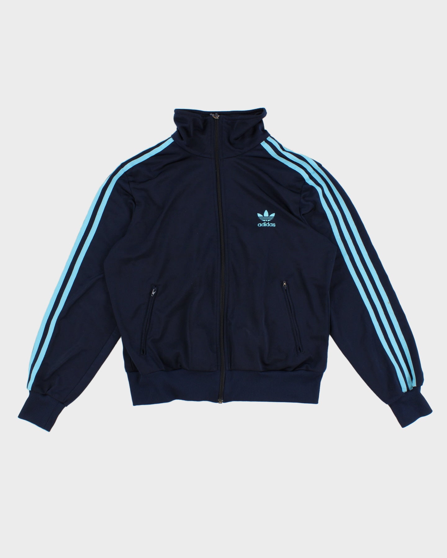 Y2K 00s Adidas Navy Track Jacket - M/L