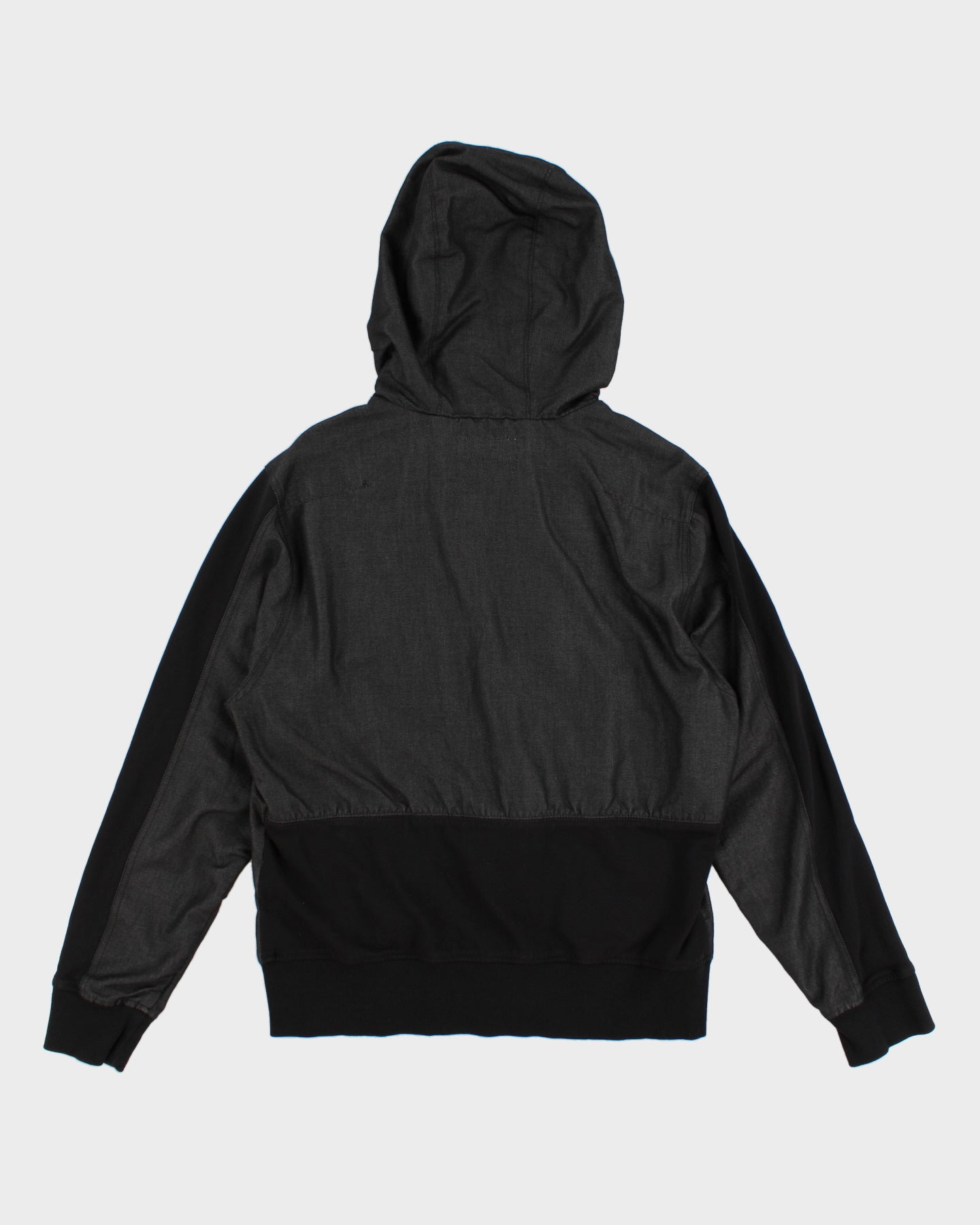 7 For All Mankind Asymmetrical Zip Hooded Jacket - XL