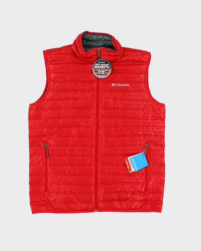 Columbia Red Heat Seal Puffer Gilet - L