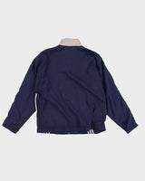 Vintage 90s Adidas Navy &amp; Blue Windbreaker - M/L