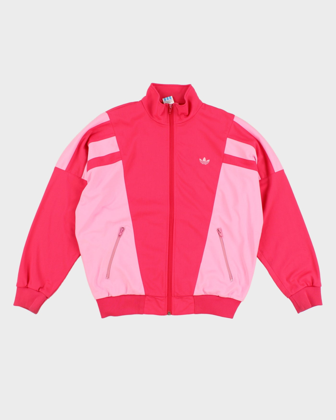 Vintage 80s Adidas Pink Track Jacket XL Rokit