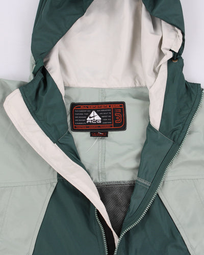 Nike ACG Green Hooded Windbreaker - S