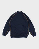 Vintage 00s Nike Navy Bomber Style Track Jacket - XL