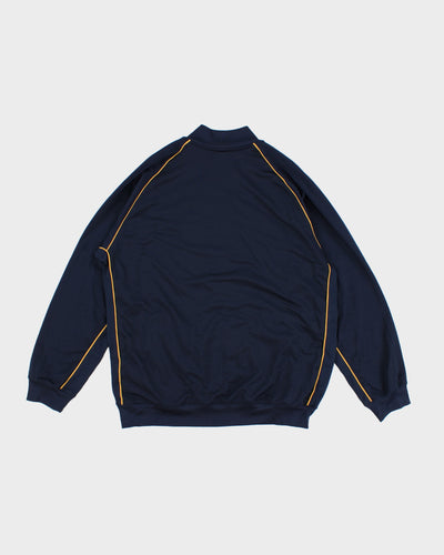 Vintage 00s Nike Navy Bomber Style Track Jacket - XL