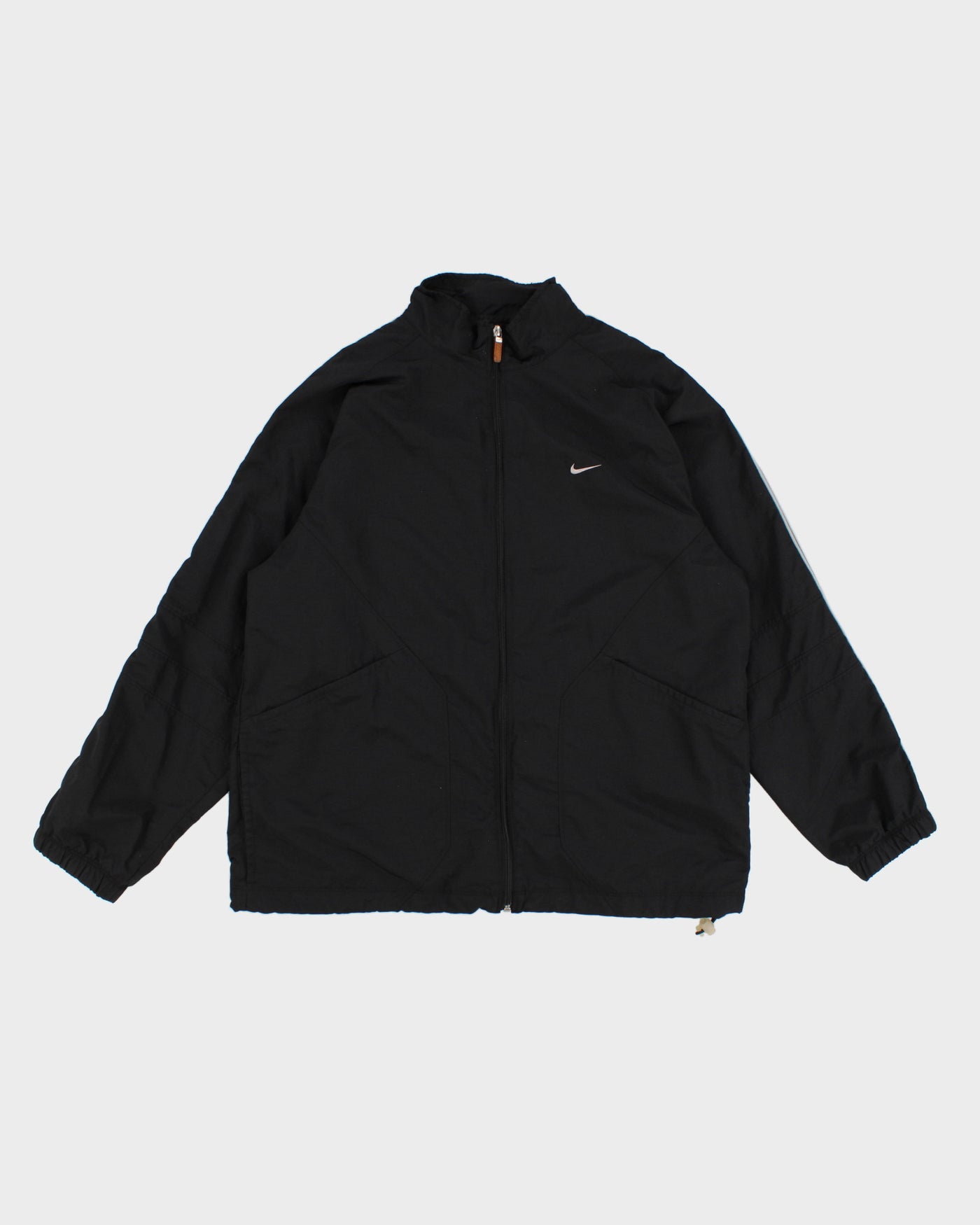00s Nike Black Nylon Jacket - L