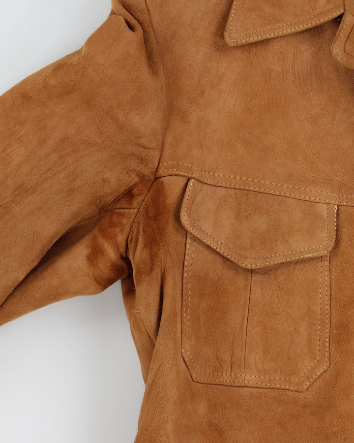 Vintage 70s Mac Mor Suede Coat - M