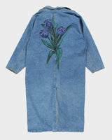 Vintage Sun Belt Denim Coat - M/L