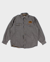Iron Work Patch Carhartt Flannel Lined Heavy Jacket - M