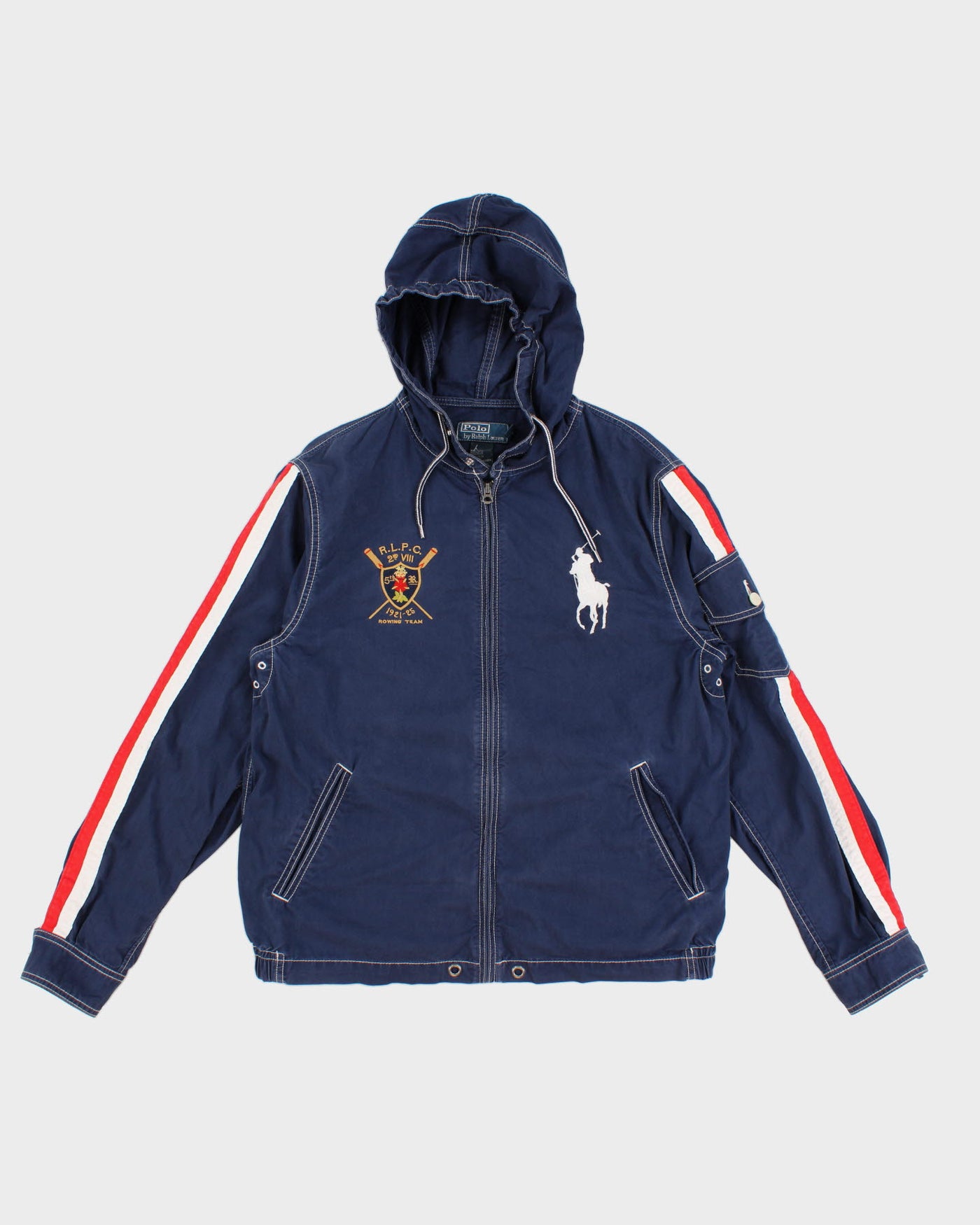 Vintage 90s Polo By Ralph Lauren Hooded Jacket - M