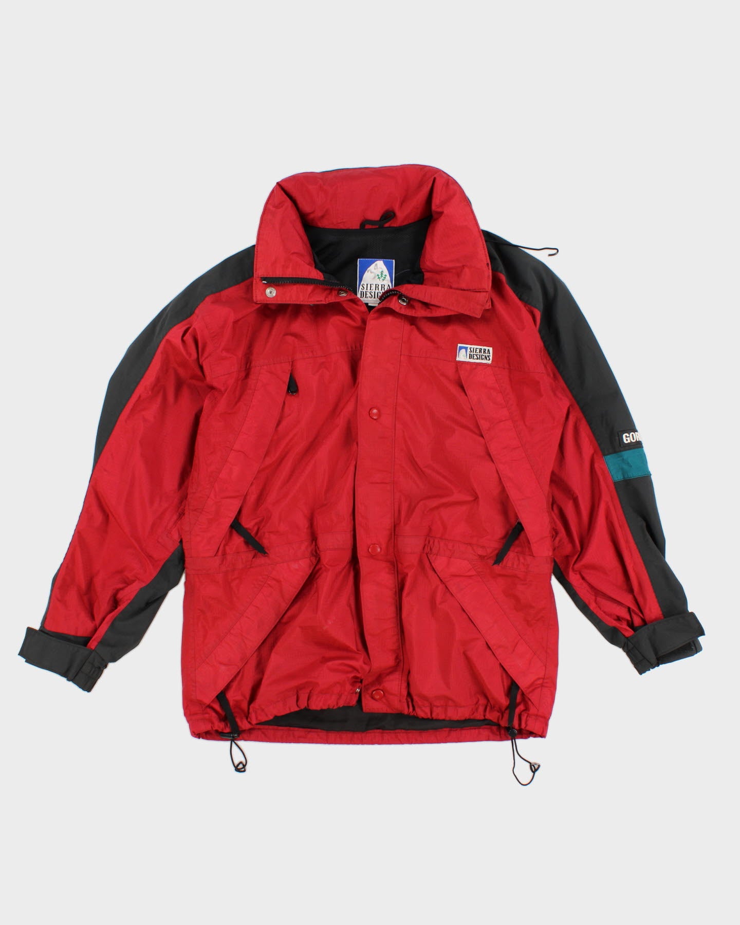 Vintage 90s Sierra Designs Red Gore-Tex Jacket - S