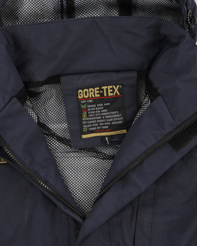 Vintage 90s The North Face Navy Gore-Tex Jacket - S