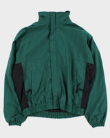 Vintage 90s Amanti Green Windbreaker Jacket - L